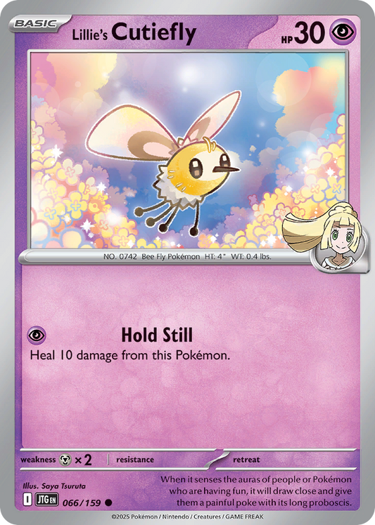 Lillie's Cutiefly 66/159 Common | Journey Together | Pokemon Card