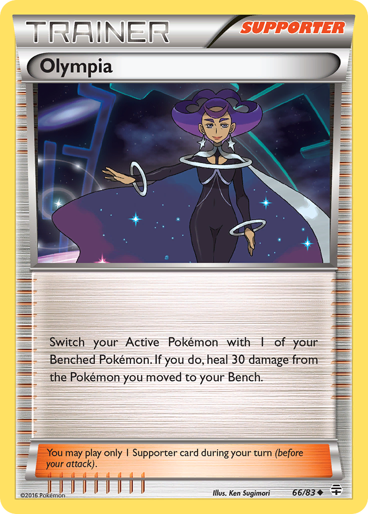 Olympia 66/83 Uncommon | Generations | Pokemon Card