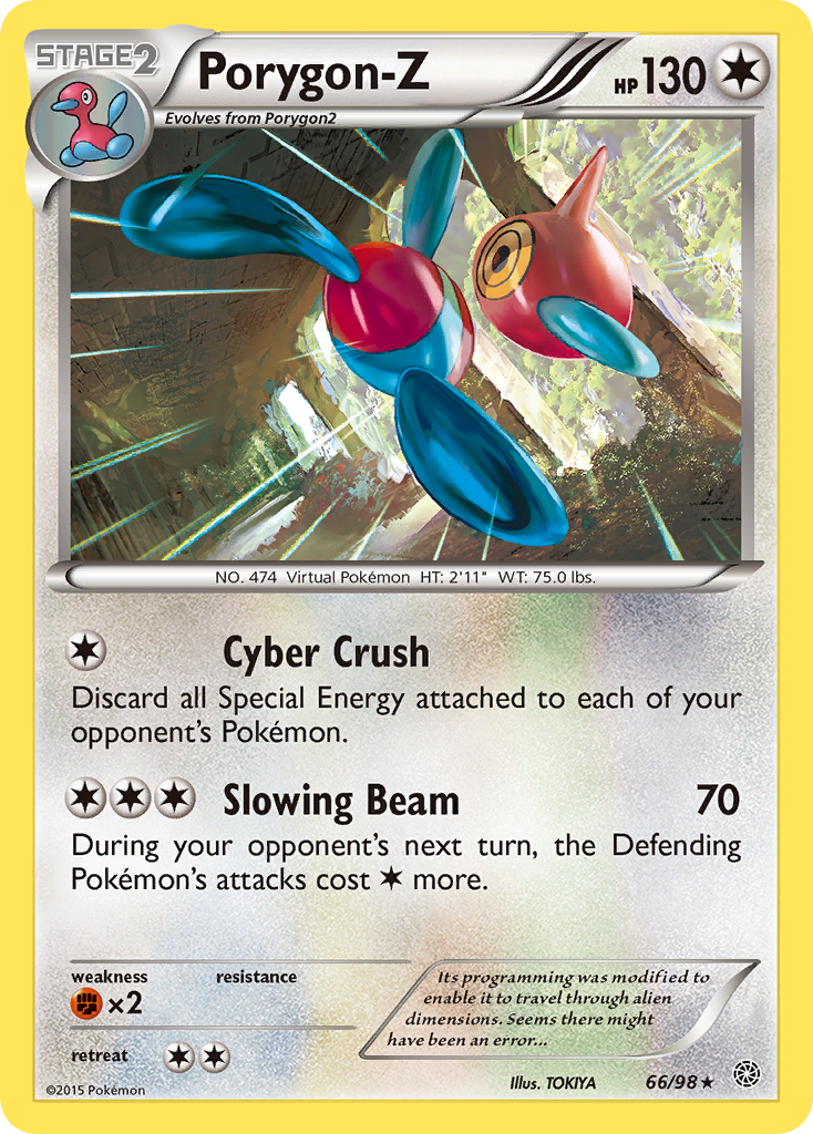 Porygon-Z 66/98 Rare | Ancient Origins | Pokemon Card