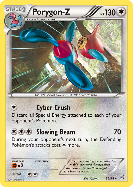 Porygon-Z 66/98 Rare | Ancient Origins | Pokemon Card
