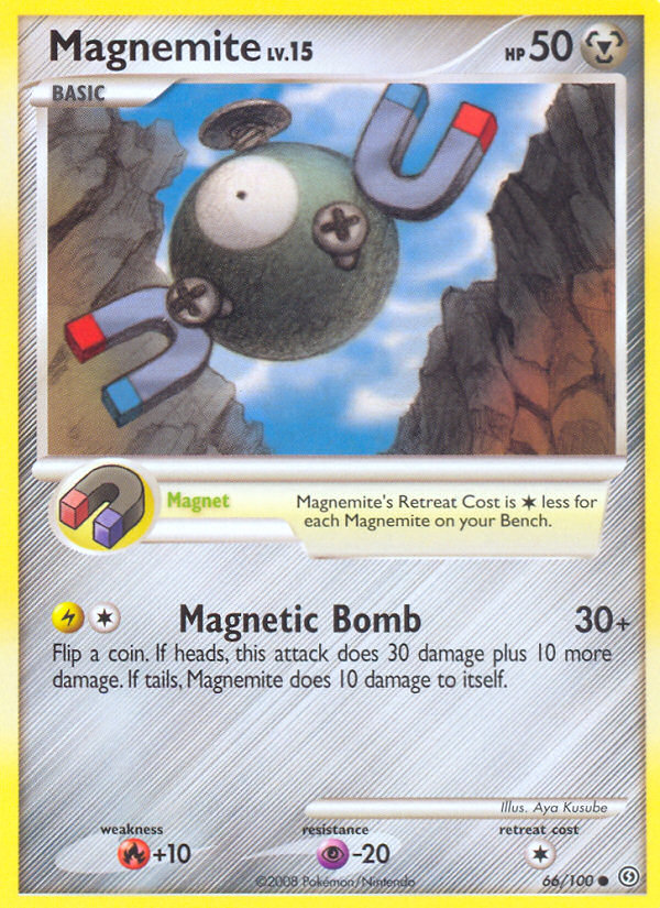 Magnemite 66/100 Common | Stormfront | Pokemon Card
