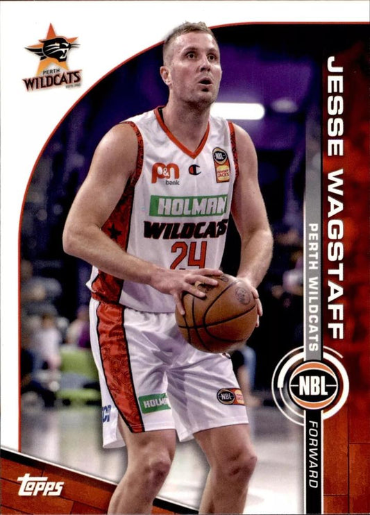 Jesse Wagstaff #67 Perth Wildcats | 2023-24 Topps NBL | NBL Trading Card