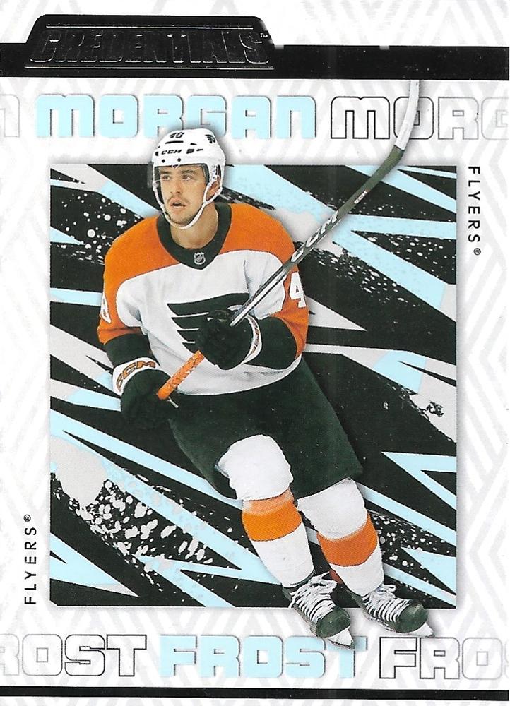 Morgan Frost #67 Philadelphia Flyers | 2023-24 Upper Deck Credentials | NHL Trading Card