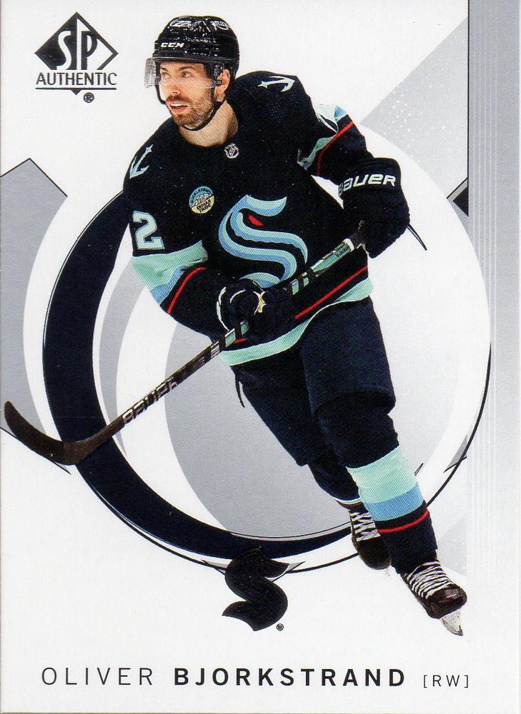 Oliver Bjorkstrand #67 Seattle Kraken | 2024-25 SP Authentic | NHL Trading Card