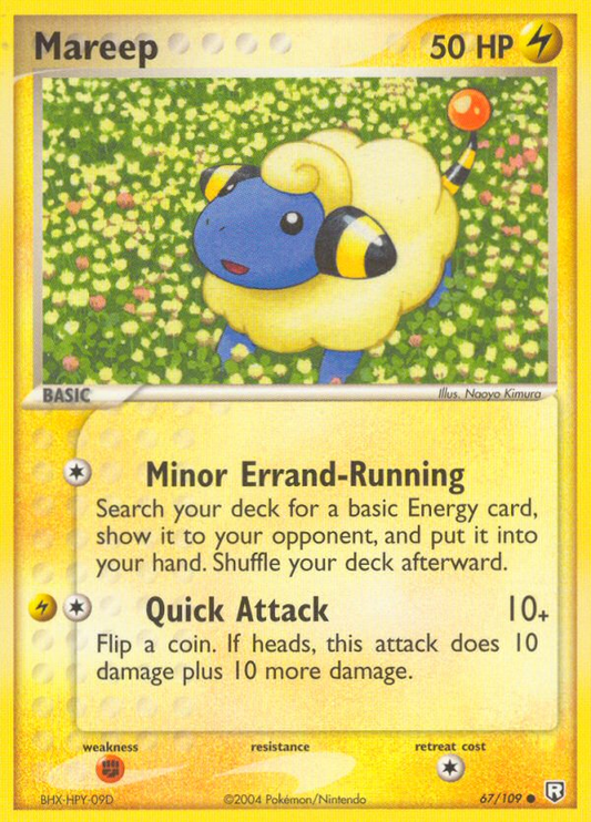 Mareep 67/109 Common | Team Rocket Returns | Pokemon Card