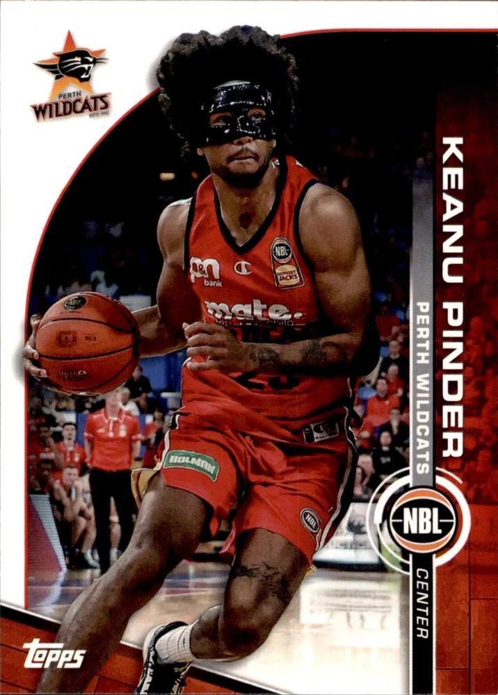 Keanu Pinder #68 Perth Wildcats | 2023-24 Topps NBL | NBL Trading Card