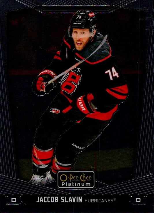 Jaccob Slavin #69 Carolina Hurricanes | 2024-25 O-Pee-Chee Platinum | NHL Trading Card