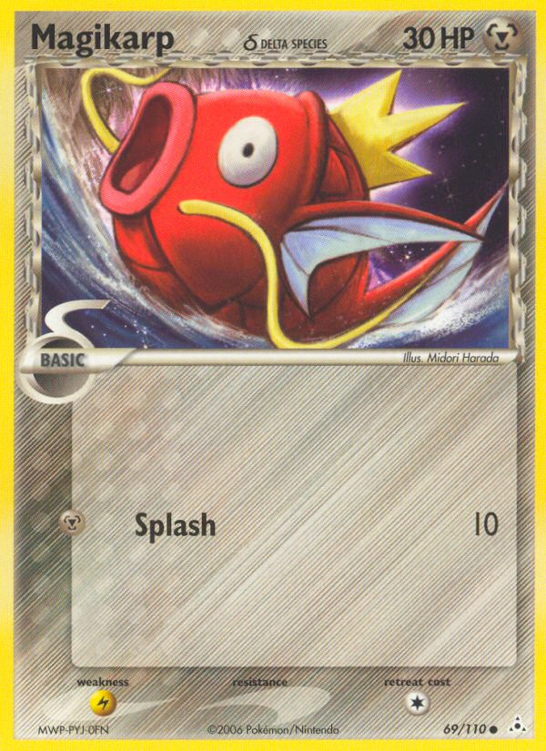 Magikarp δ 69/110 Common | Holon Phantoms | Pokemon Card
