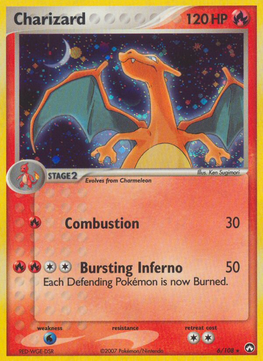 Charizard 6/108 Rare Holo | Power Keepers | Pokemon Card