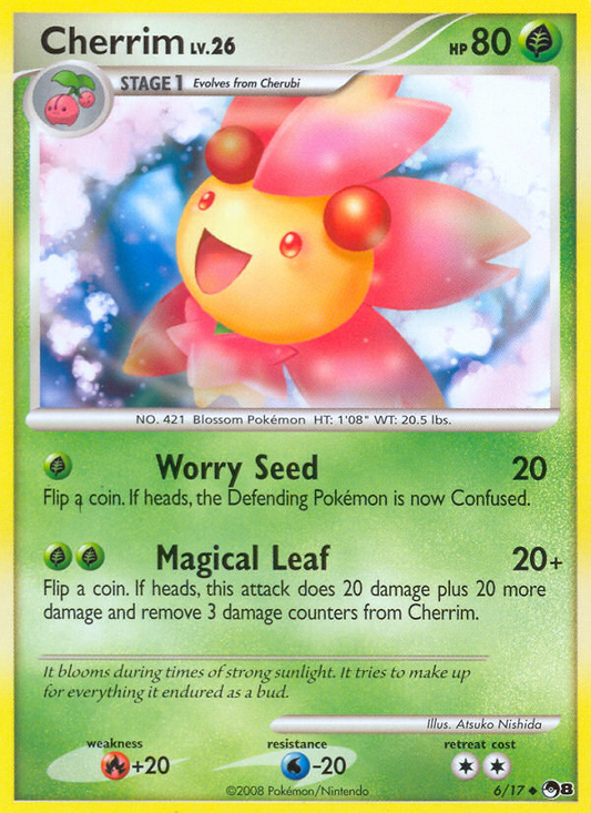 Cherrim 6/17 Uncommon | POP Series 8 | Pokemon Card