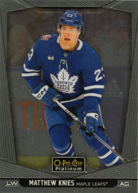 Matthew Knies #70 Toronto Maple Leafs | 2024-25 O-Pee-Chee Platinum | NHL Trading Card