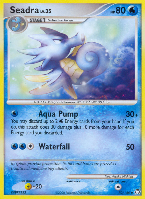 Seadra 70/146 Uncommon | Legends Awakened | Pokemon Card