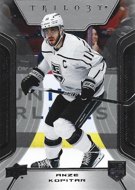 Anze Kopitar #71 Los Angeles Kings | 2023-24 Upper Deck Trilogy | NHL Trading Card