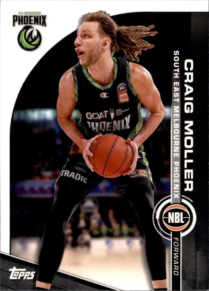Craig Moller #71 S.E. Melbourne Phoenix | 2023-24 Topps NBL | NBL Trading Card
