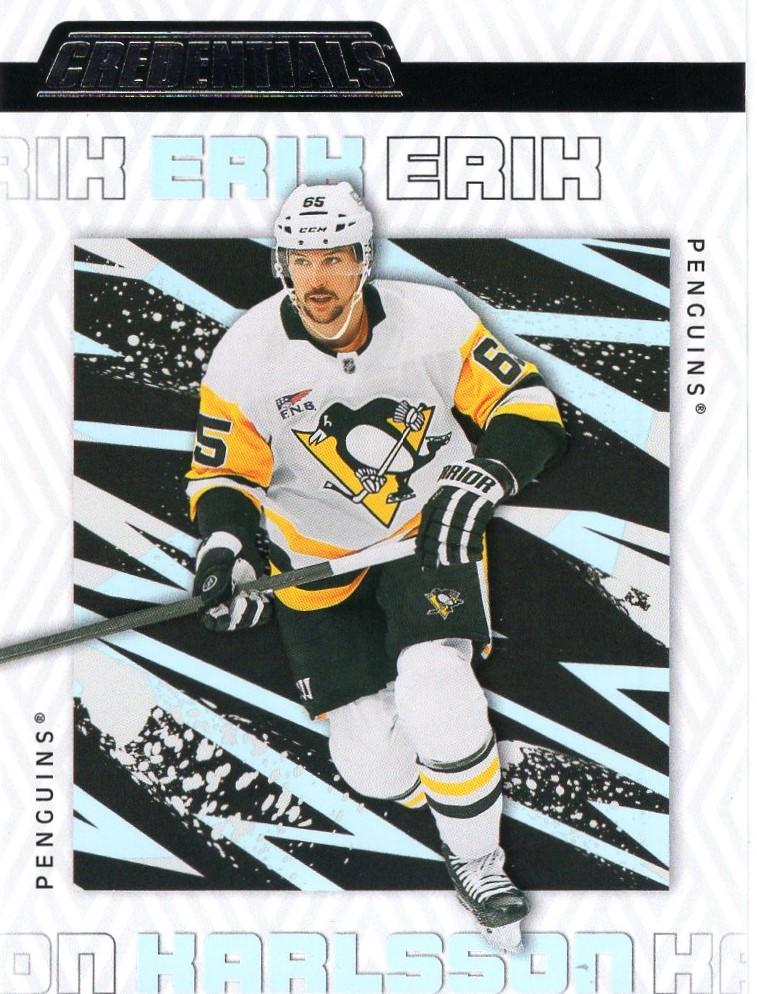 Erik Karlsson #71 Pittsburgh Penguins | 2023-24 Upper Deck Credentials | NHL Trading Card