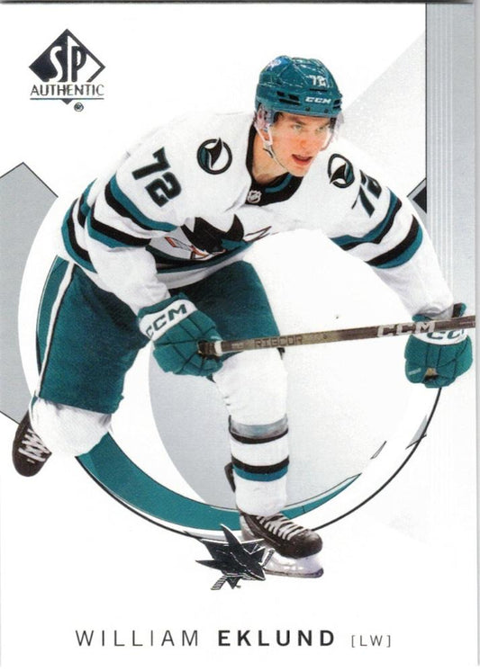 William Eklund #71 San Jose Sharks | 2024-25 SP Authentic | NHL Trading Card