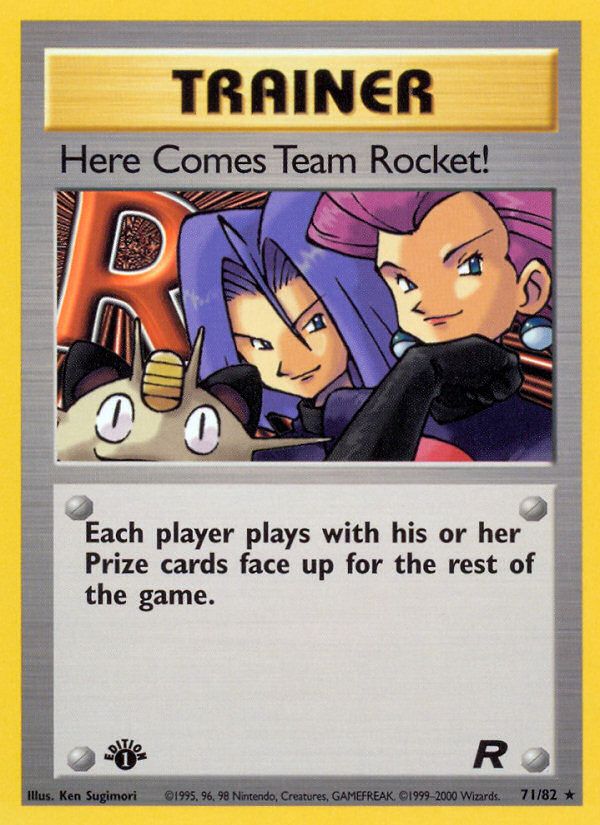 Here Comes Team Rocket! 71/82 Rare | Team Rocket | Pokemon Card
