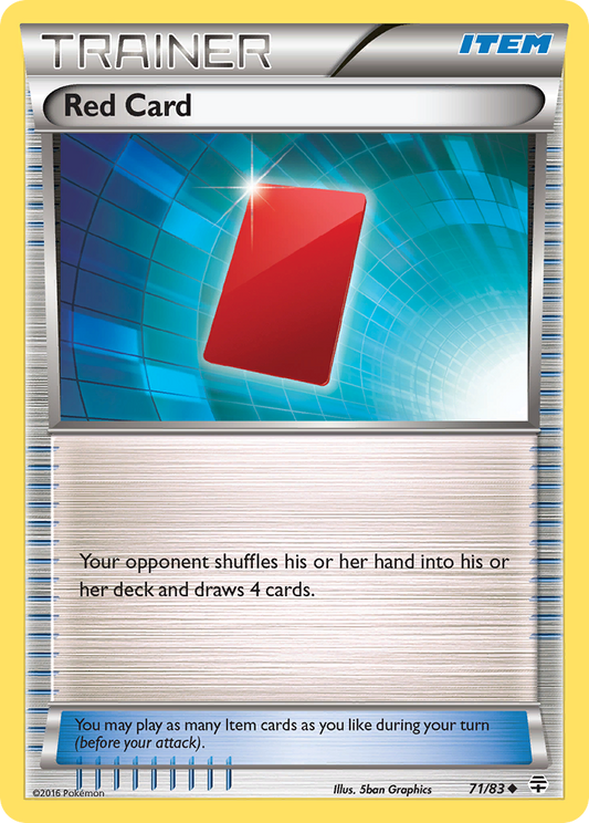 Red Card 71/83 Uncommon | Generations | Pokemon Card