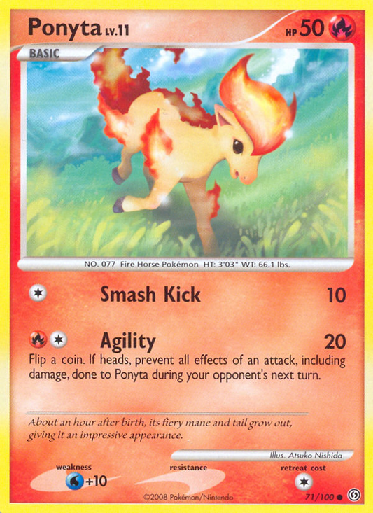 Ponyta 71/100 Common | Stormfront | Pokemon Card