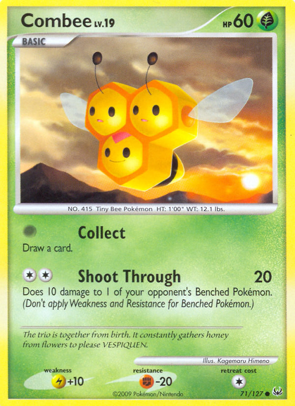 Combee 71/127 Common | Platinum | Pokemon Card