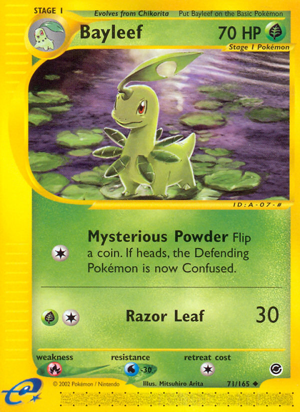 Bayleef 71/165 Uncommon | Expedition Base Set | Pokemon Card