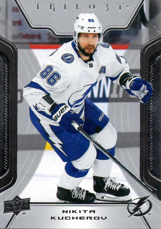 Nikita Kucherov #72 Tampa Bay Lightning | 2023-24 Upper Deck Trilogy | NHL Trading Card