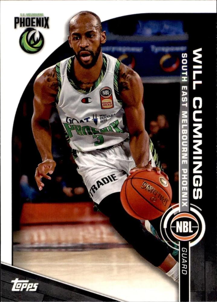 Will Cummings #72 S.E. Melbourne Phoenix | 2023-24 Topps NBL | NBL Trading Card