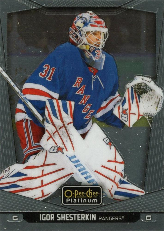Igor Shesterkin #72 New York Rangers | 2024-25 O-Pee-Chee Platinum | NHL Trading Card