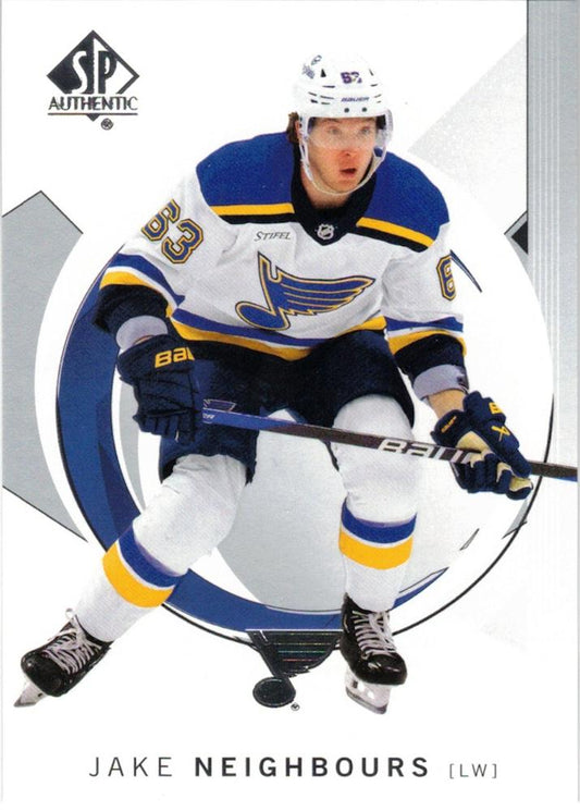 Jake Neighbours #72 St. Louis Blues | 2024-25 SP Authentic | NHL Trading Card
