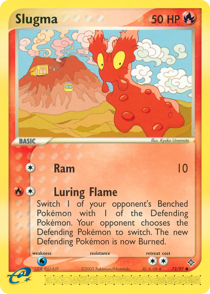 Slugma 72/97 Common | Dragon | Pokemon Card