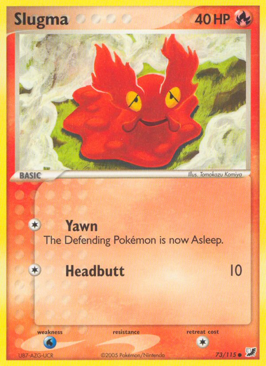 Slugma 73/115 Common | Unseen Forces | Pokemon Card