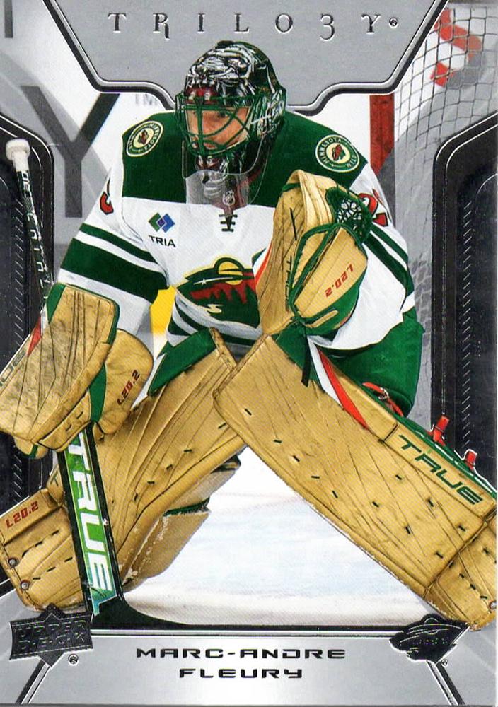 Marc-Andre Fleury #74 Minnesota Wild | 2023-24 Upper Deck Trilogy | NHL Trading Card
