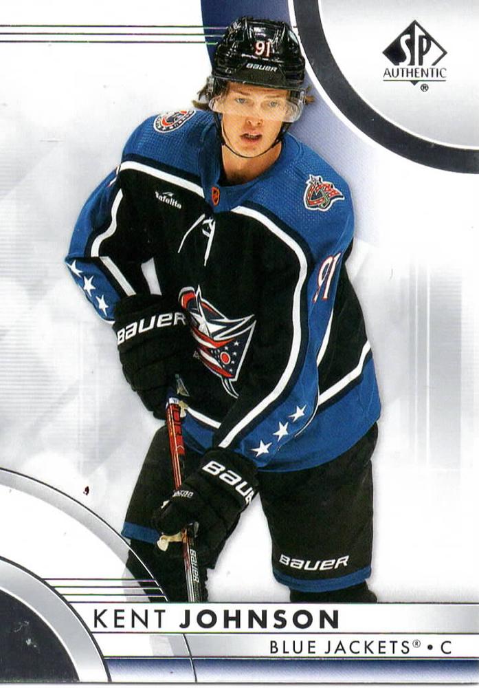 Kent Johnson #74 Columbus Blue Jackets | 2023-24 SP Authentic | NHL Trading Card