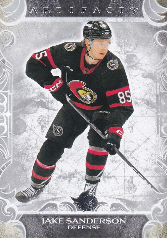Jake Sanderson #74 Ottawa Senators | 2024-25 Upper Deck Artifacts | NHL Trading Card