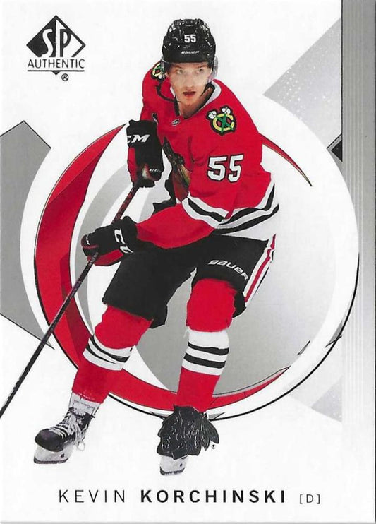 Kevin Korchinski #74 Chicago Blackhawks | 2024-25 SP Authentic | NHL Trading Card