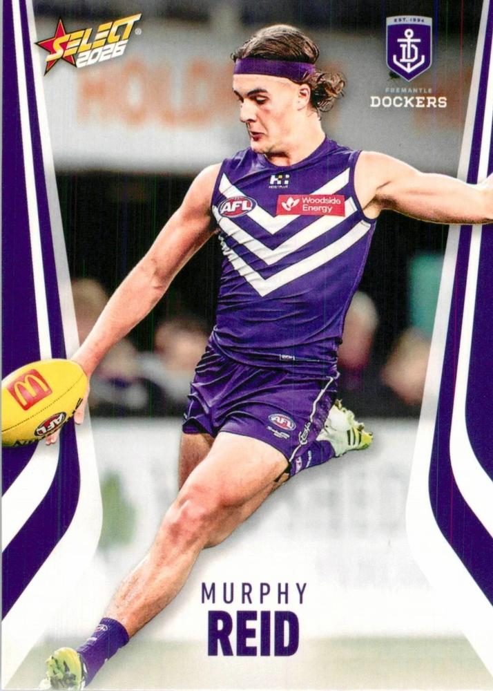 Murphy Reid #74 Fremantle Dockers | 2026 Select AFL Footy Stars | Trading Card