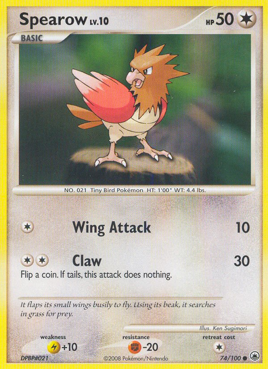 Spearow 74/100 Common | Majestic Dawn | Pokemon Card