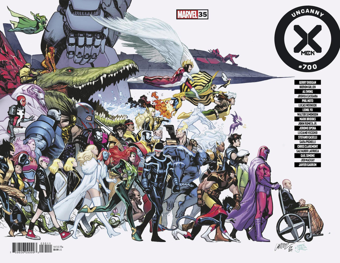 X-Men #35 Wraparound Cover [Fhx] | Standard | Marvel Comics | NEW Comic Book