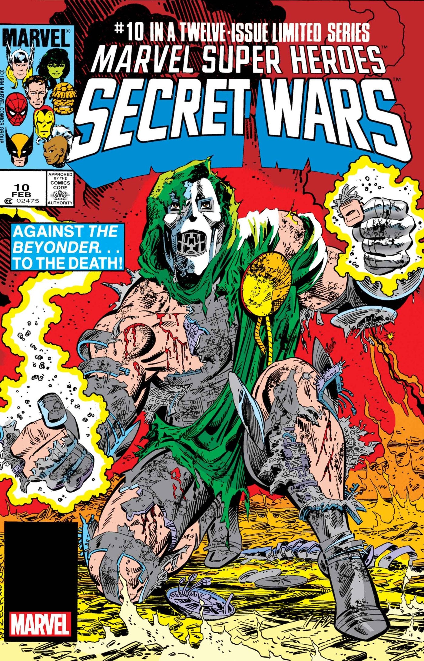 Marvel Super Heroes Secret Wars #10 Facsimile Edition | Standard | Marvel Comics | NEW Comic Book