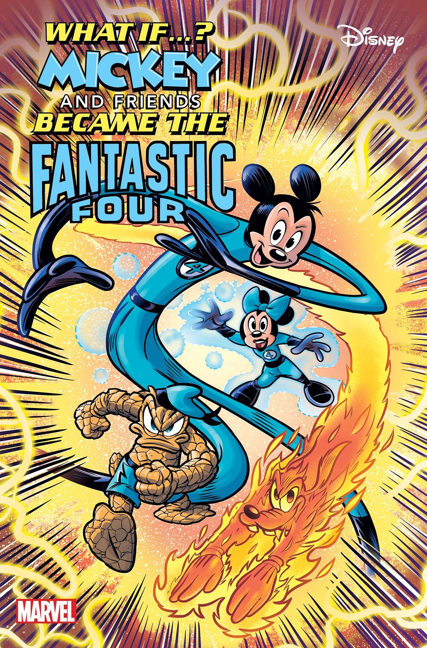 Marvel & Disney: What If...? Mickey & Friends Became The Fantastic Four #1 | Standard | Marvel Comics | NEW Comic Book