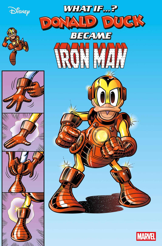 Marvel & Disney: What If...? Donald Duck Became Iron Man #1 | Standard | Marvel Comics | NEW Comic Book