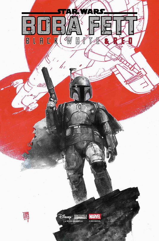 Star Wars: Boba Fett - Black, White & Red #1 | Standard | Marvel Comics | NEW Comic Book