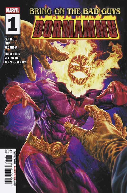 Bring On The Bad Guys: Dormammu #1 | Standard | Marvel Comics | NEW Comic Book