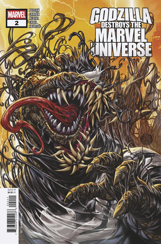 Godzilla Destroys The Marvel Universe #2 | Standard | Marvel Comics | NEW Comic Book