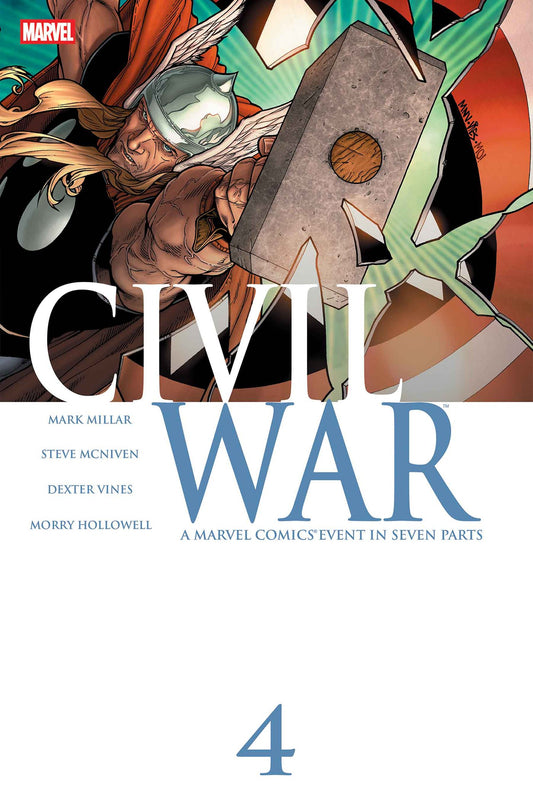 Civil War #4 Facsimile Edition | Standard | Marvel Comics | NEW Comic Book