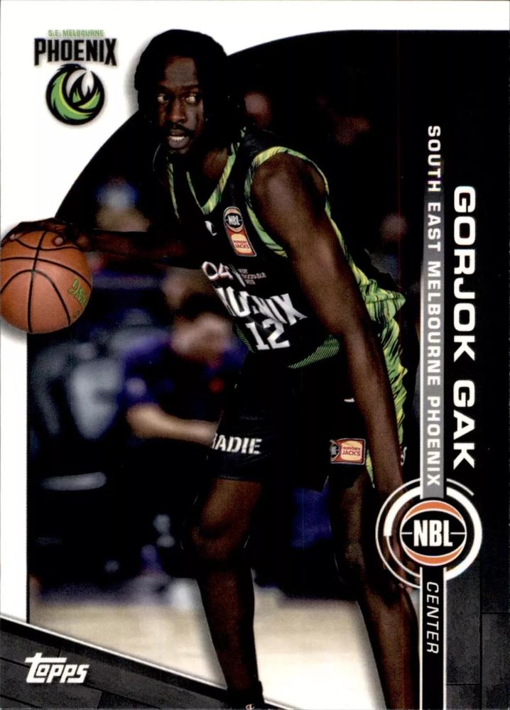 Gorjok Gak #75 S.E. Melbourne Phoenix | 2023-24 Topps NBL | NBL Trading Card