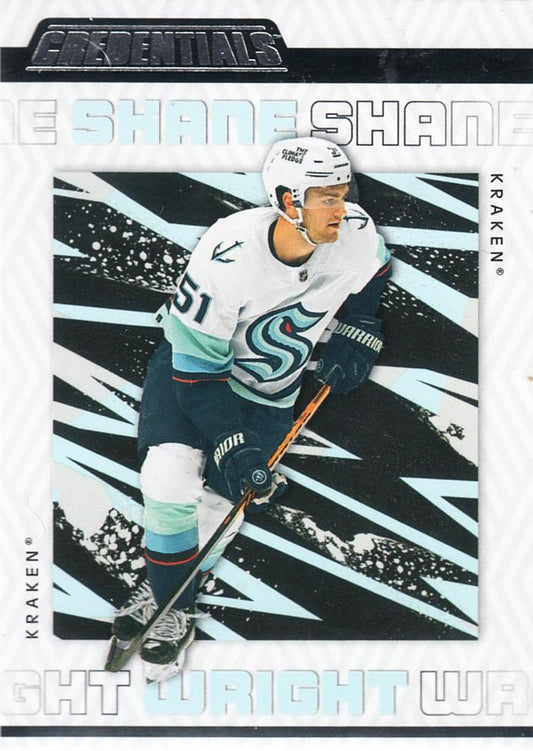 Shane Wright #75 Seattle Kraken | 2023-24 Upper Deck Credentials | NHL Trading Card