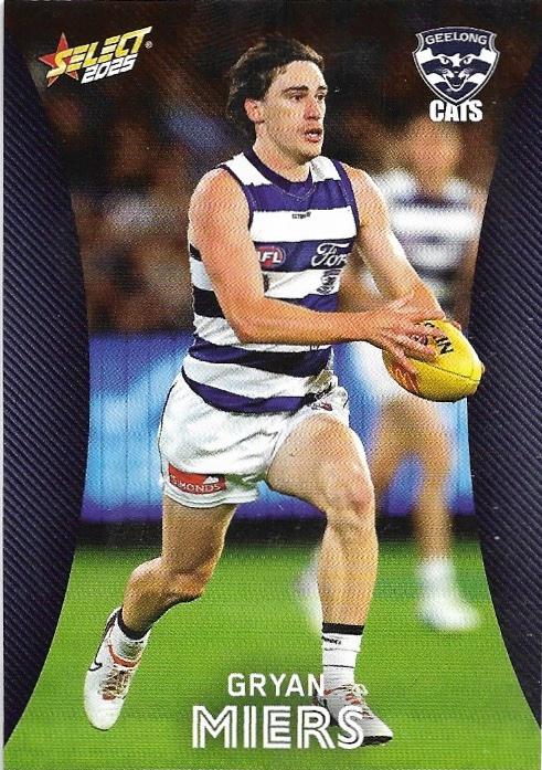 Gryan Miers #75 Geelong Cats | 2025 Select AFL Footy Stars | Trading Card