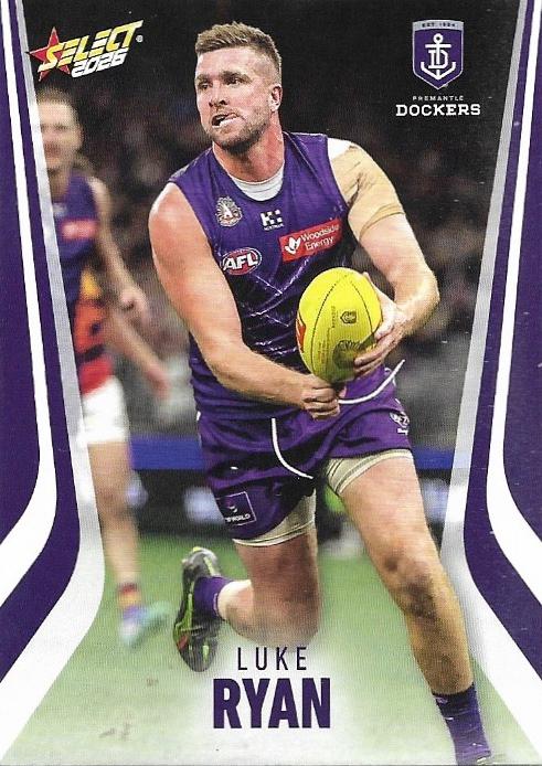 Luke Ryan #75 Fremantle Dockers | 2026 Select AFL Footy Stars | Trading Card