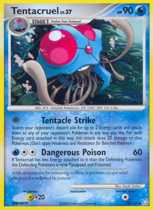 Tentacruel 75/146 Uncommon | Legends Awakened | Pokemon Card